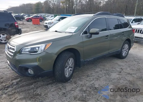 2017 Subaru Outback 2.5I Premium из США, поврежденный, VIN 4S4BSAFC6H3203121